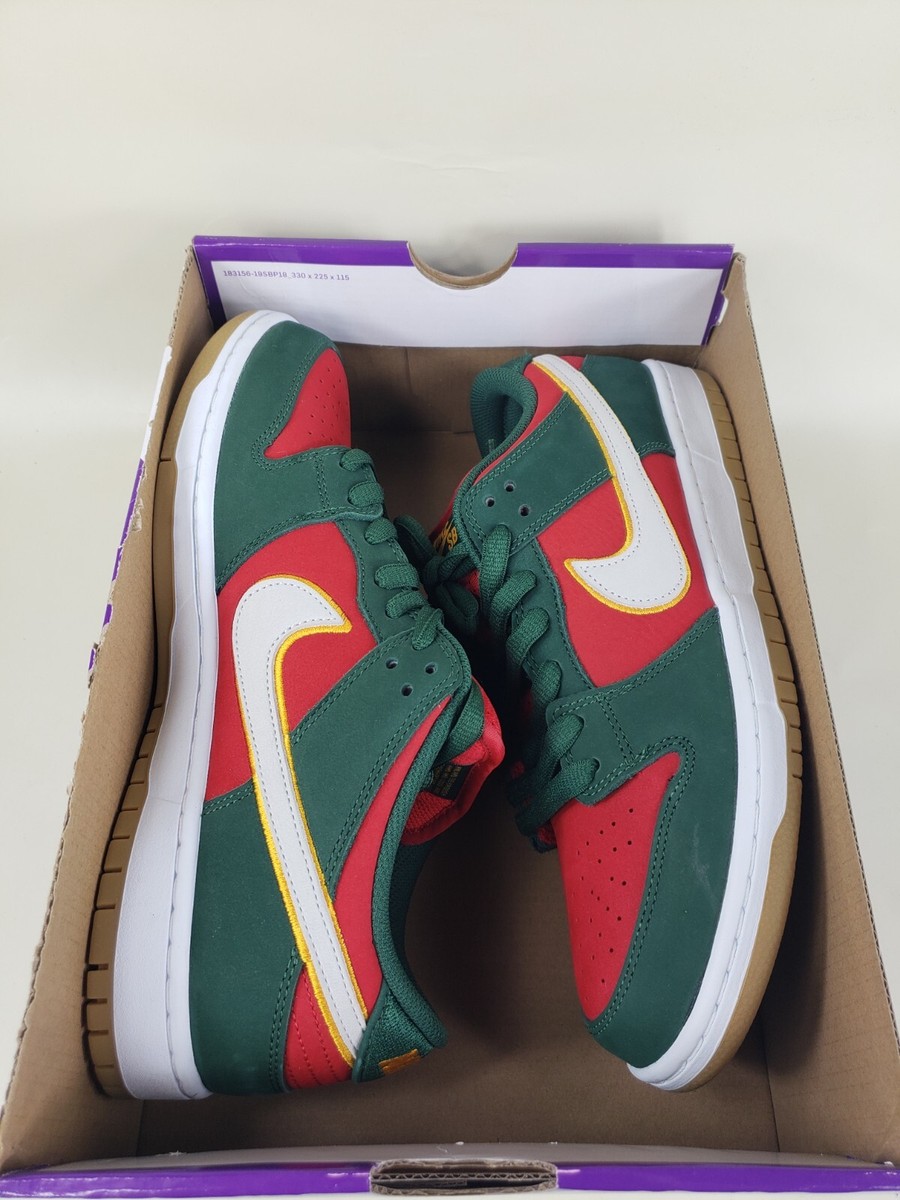 Nike SB Dunk Low Pro Premium Mens Size 11 FZ1287-300 Seattle