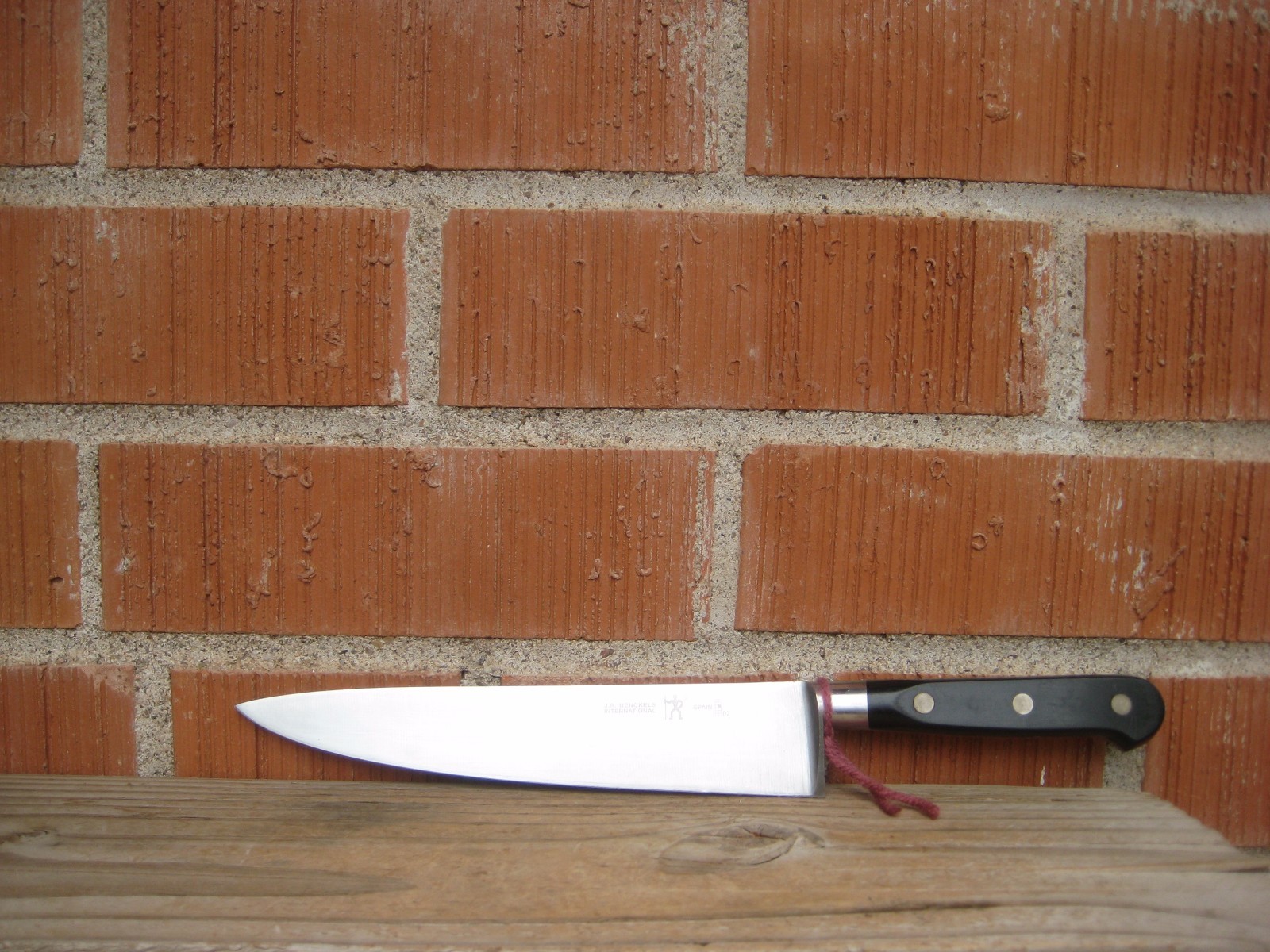 Vintage 8" Blade ** J.A. HENCKELS *** SabatierStyle Chef Knife SPAIN