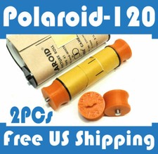 Polaroid-120 Roll Film Spool Adapter Set 2pcs 110 110A 110B Pathfinder type 40