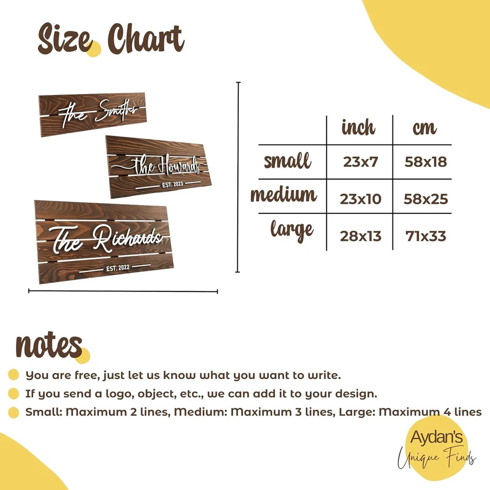 Personalized Wooden Family Name Sign for Home Decor - Image 4 of 4