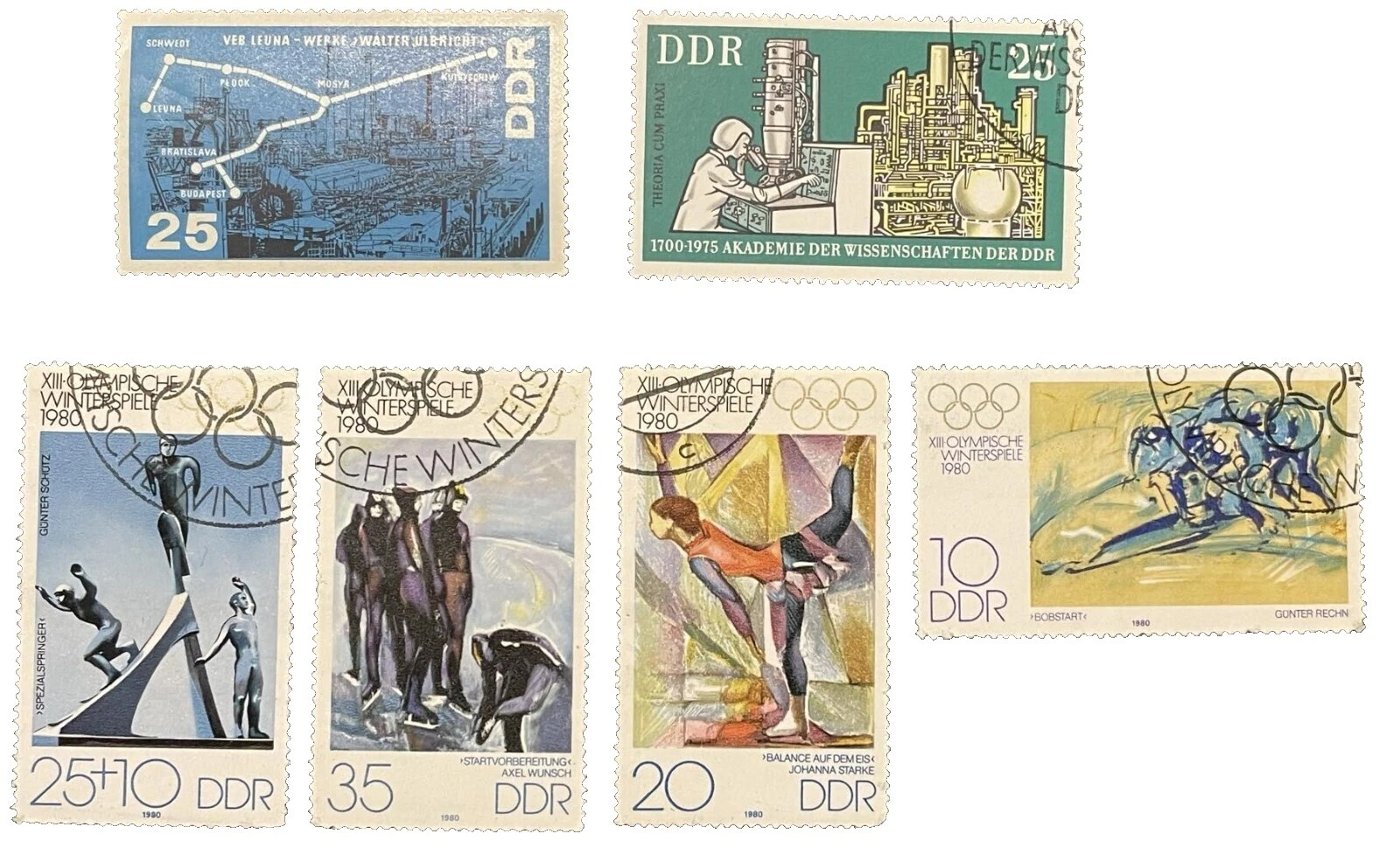 Business, Industry, Careers Used German & Colonies 1961-1970 Year of Issue Stamps