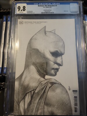 Batman: The Detective #1 1:25 Federici cgc 9.8
