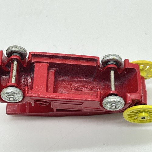 Vintage 1988 Streichholzschachtel Feuerwehrauto-Moko Lesney - Nr. 9 - Made in China - Bild 5 von 6