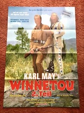 Winnetou 2. Teil Kinoplakat Poster A1, EA 1964, Lex Barker, Pierre Brice, Hill