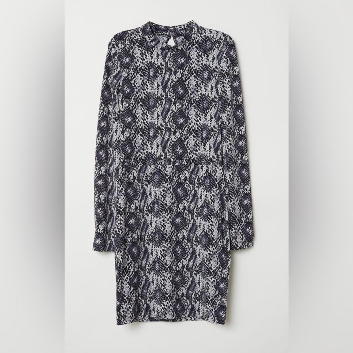 jersey knit sheath dress Evie Ribbed-Knit Jersey Dress Navy / Regular / 1X