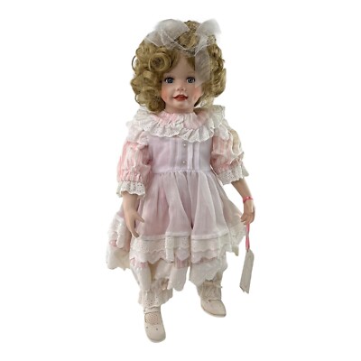 Christina 18 Inch Vintage Porcelain Doll Heritage Doll Hamilton Collection