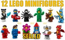 12 Lego Minifigures Series 18 - SEALED  toy new gift mystery bag costume fun 
