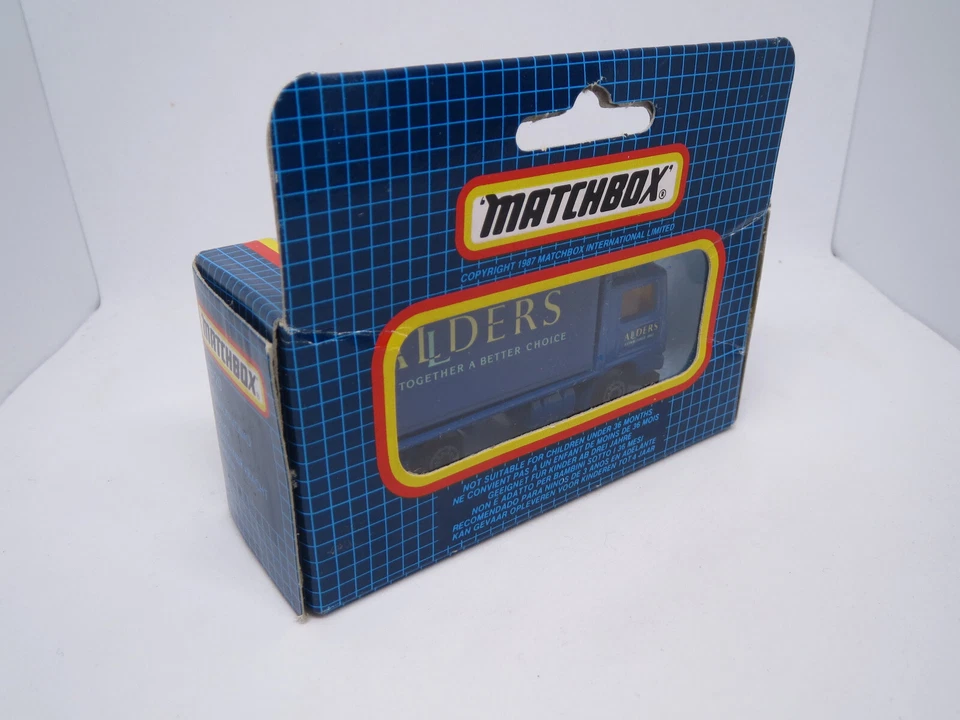 Matchbox VOLVO CONTAINER TRUCK F10 1989 UK Promo ALLDERS MIB Vintage Superfast - Image 4 of 4