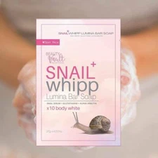 Snail Whipp Lumina Bar Soap by Beauty Vault 135g