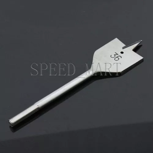 1 PCS 36 x 152mm HCS Machine Flat Wood Spade Drill Hex Shank With Extension Bar