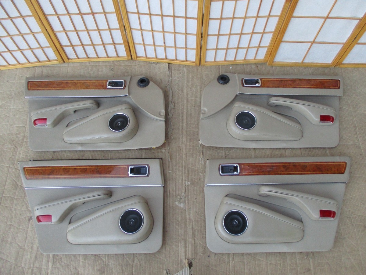 88-94 Jaguar XJ6 Left Right TAN WOODGRAIN Complete Interior Power