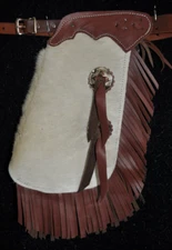 Custom Made Cowhide Kid's Chinks/Size 2T/Quick Ship/Made In USA