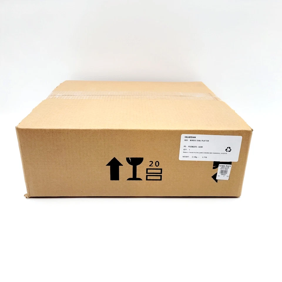 Plato de Noche Alpino Williams Sonoma Pillivuyt Navidad Pueblo Nevado Rojo NUEVO Foto 4 de 4