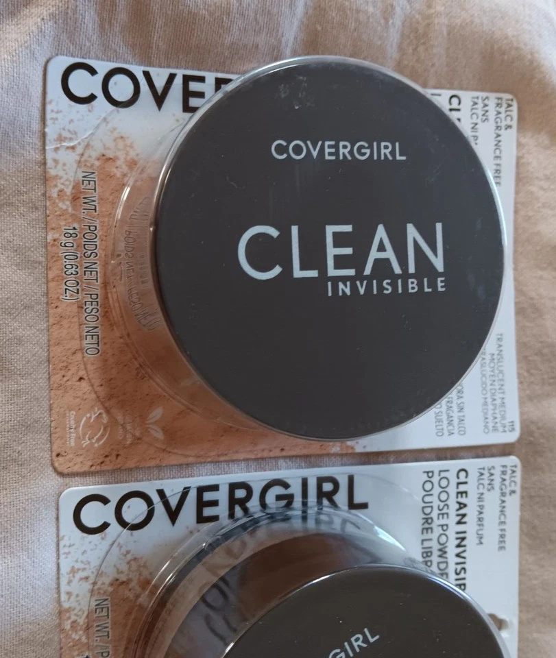 CoverGirl Translucent Medium Loose Powder Lot #115 Vegan Talc Fragrance Free - Image 4 of 4