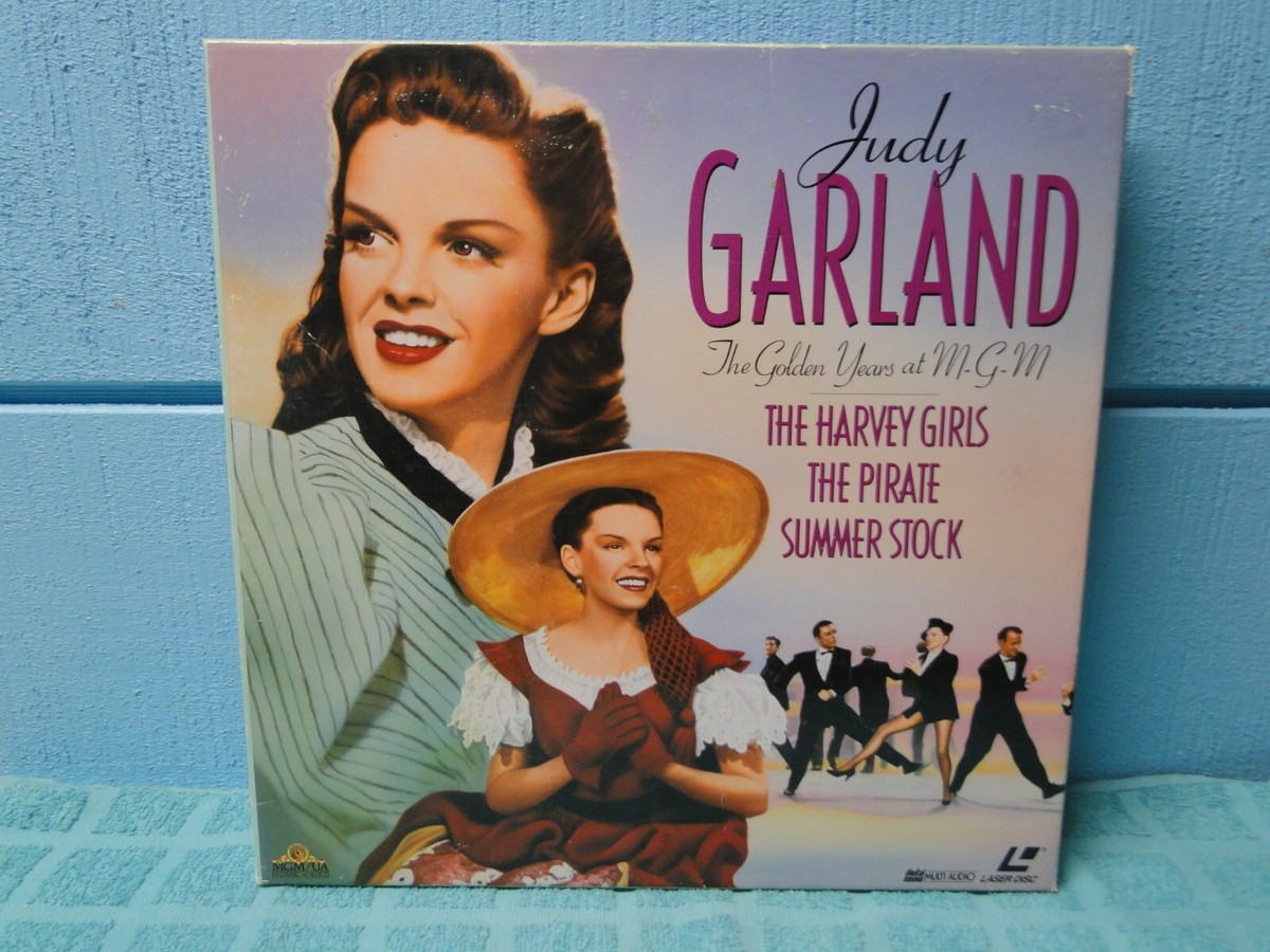 Judy Garland The Golden Years At MGM Laserdisc 5 Disc Box Set XTRA