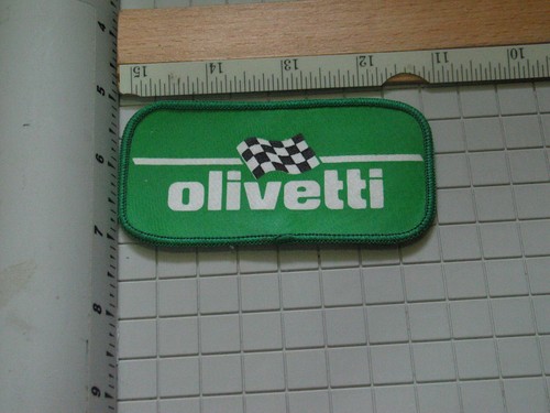 Olivetti Sports Car Racing Patch (#2361) - Picture 2 of 3