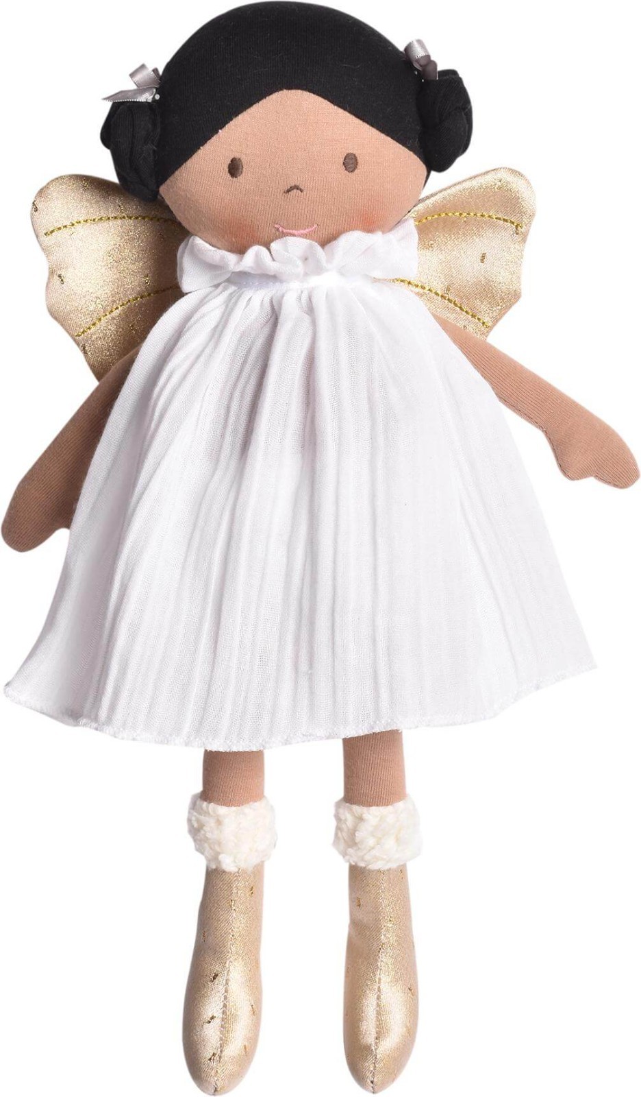 AURORA RAG DOLL - ORGANIC FABRIC - 32CM TALL - SUITABLE FROM BIRTH