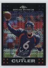 2007 Topps Chrome X-Fractor Jay Cutler #TC4 1i9m