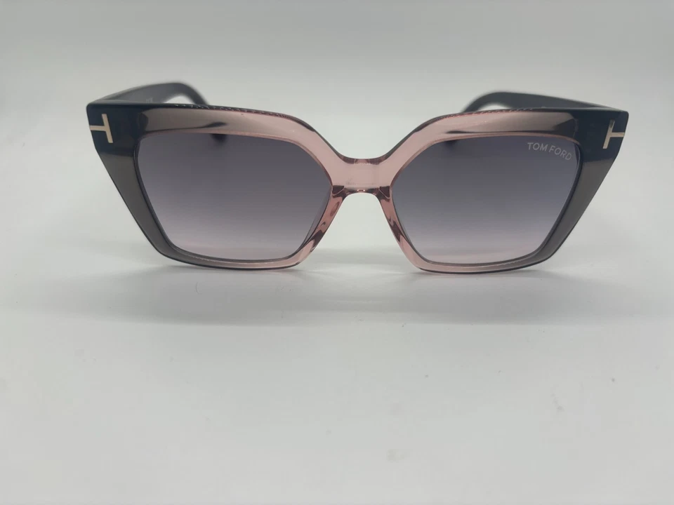 NUEVO Gafas de sol Tom Ford Winona TF1030 20G gris rosa 53-15-140 mm SIN ESTUCHE Foto 2 de 4