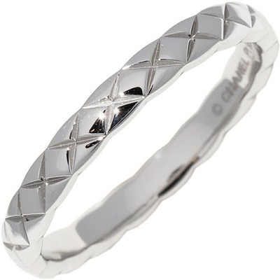 Chanel Coco Crush Pt950 Ring Size 16 Men Silver One Size