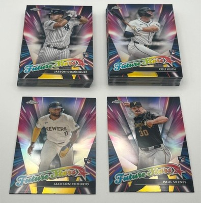 2024 TOPPS CHROME UPDATE FUTURE STARS YOU PICK COMPLETE YOUR SET
