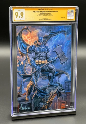 Knight of the Storm CGC 9.9 SS (2026) Garduno - Absolute Batman - LTD 700