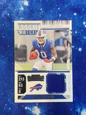 2024 Panini Contenders - Rookie Ticket Swatches Keon Coleman #RTS-KCN (MEM, RC)