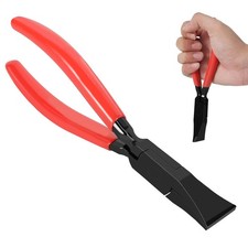 Steel Metal Hand Seamer, 7-Inch Small Metal Sheet Straight Bender Plier Tools...