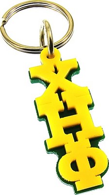 Chi Eta Phi Mini Letter Acrylic Key Chain [Green - 2'']