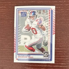 2025 Panini Donruss Optic Victor Cruz New York Giants NFL Football Card #152