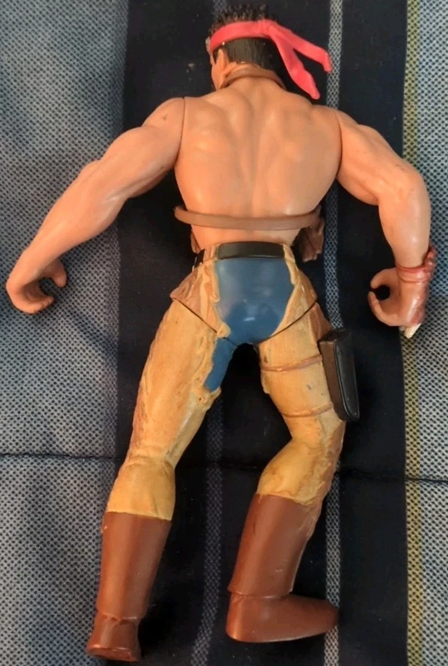 Figura de acción Playmates Turok Dinosaur Hunter Joshua Fireseed 6” 1998 Foto 2 de 2