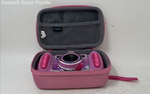 VTech Kidizoom DUO Pink Purple 4x Zoom Digital Camera Not Tested