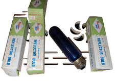 Vintage Blue Aquarium 25W Bulb lot of 2