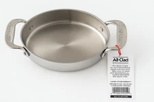 All-Clad 7″ Oval Baker Stainless Steel 18/10 – Oven & Induction Safe