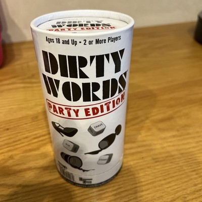 University Games Dirty Words Party Edition 18+ Dice Game