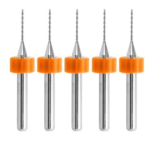 0.60mm (#73) Solid Carbide Drill Bit – 5 Pack – CNC – Factory Resharpened