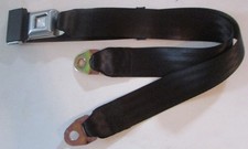 Seat Belt Black Deluxe Non Retractable Lap Seatbelt For Ford Mopar Gm 74 Inch Seat Belt Black Deluxe Non Retractable Lap Seatbelt For Ford Mopar Gm 74 Inch