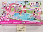 Barbie Dream Pool Playset 20+ Pieces Slide Shower Mattel Toy Dolls Not Included