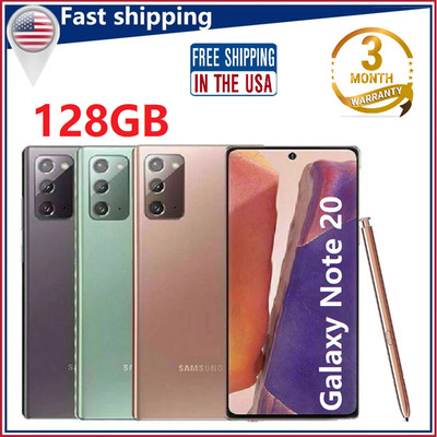 NEW UNLOCKED SAMSUNG GALAXY NOTE 20 5G SM-N981U 128GB ALL COLORS/MEMORY GSM+CDMA