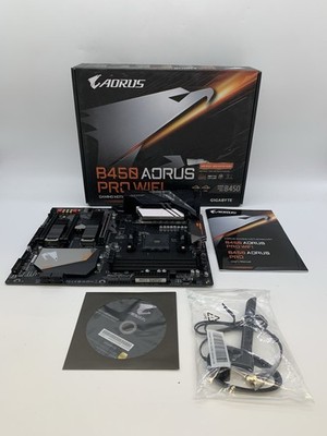 Gigabyte B450 AORUS PRO WIFI AM4 ATX Motherboard DDR4 WiFi