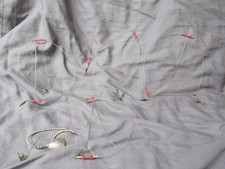 Posten von vier Vintage Draht Sitzstange Rigs