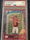 2024 Panini Donruss Optic - Rated Rookie Jayden Daniels #248 Pink Velocity Prizm
