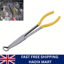 "11"" Premium Long Reach Spark Plug Pliers - Secure Ring Nose Design, Non-Slip H