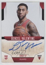 2016-17 Panini Donruss Next Day Auto Denzel Valentine #ND-DV Auto 0so2