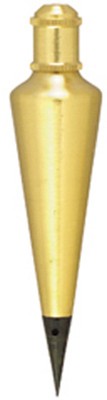 5 Pack - Plumb Bob, Brass, 8 oz. - 108