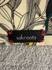 SAKROOTS Coated Canvas Zip Tablet Case Happy & Free Embroidered Edge👍 — photo 4