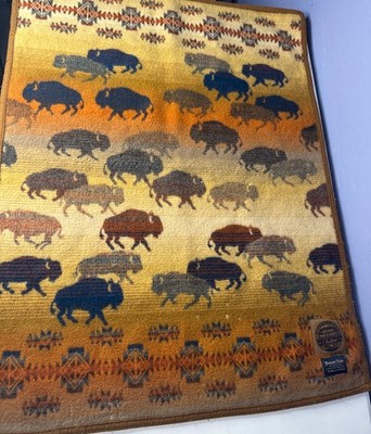 Pendleton Woolen Mills Wool National Parks Buffalo Crib Baby