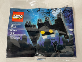 Lego 40014 Halloween Bat - 100% Complete w/Instructions & 40012 Pumpkin