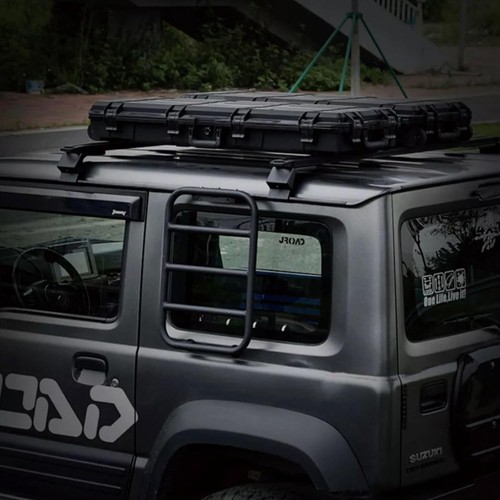 2Pcs Crossbar For SUZUKI JIMNY 2019-2024 JB64W JB74W Roof Rail Rack Cargo - Picture 4 of 6