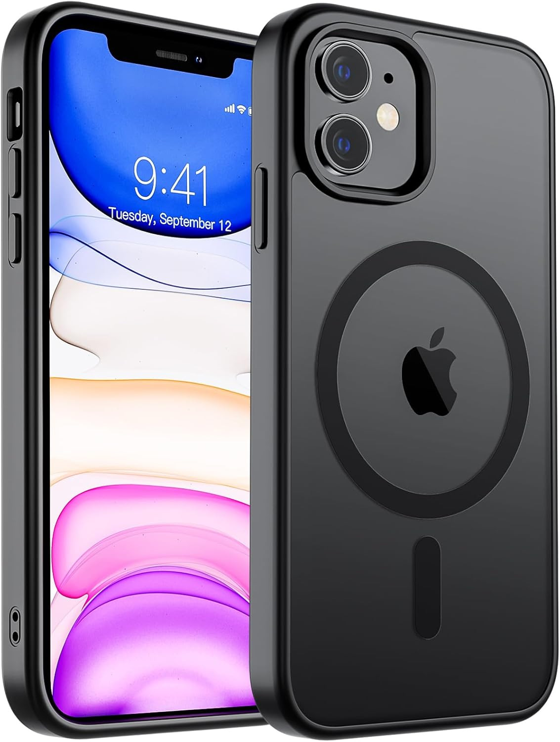 Magnetic for Iphone 11 Phone Case(Compatible with Magsafe)(Military Grade Drop P